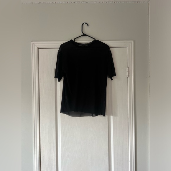 mesh oversized t-shirt - Picture 2 of 4